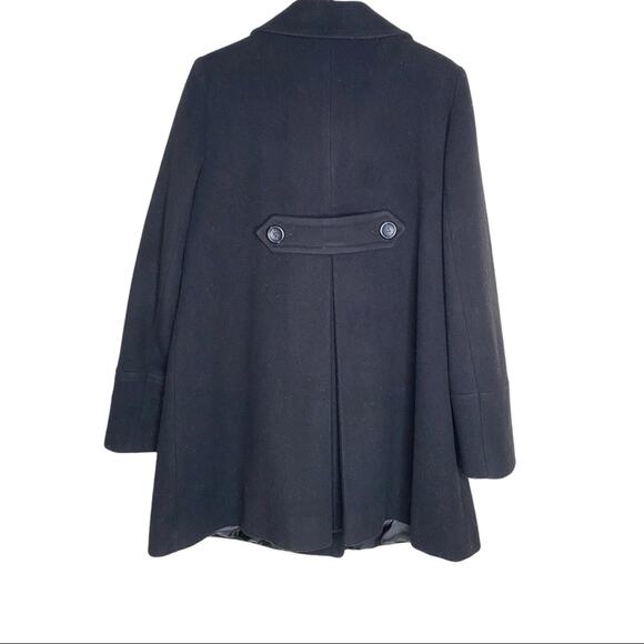 Anne Klein black wool peacoat size Medium - Picture 4 of 8